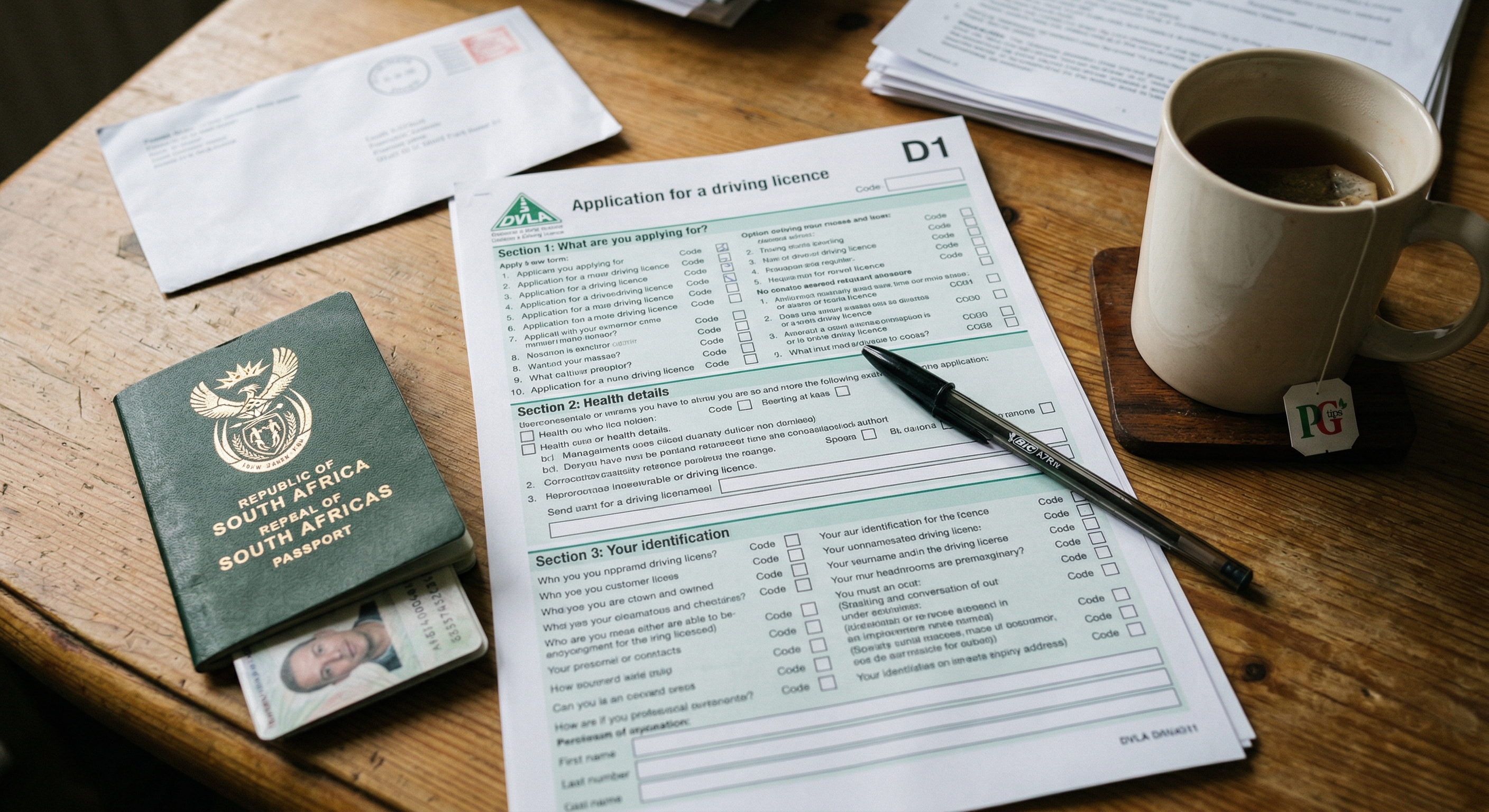 DVLA Licence Exchange â€” Step-by-Step for South Africans