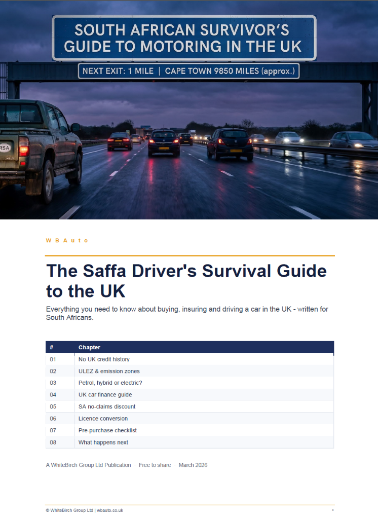 Saffa Driver's Survival Guide